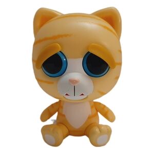 🍒4 for $20🍒 Feisty Pets Vinyl Princess Pottymouth Orange Cat Small Figure Toy